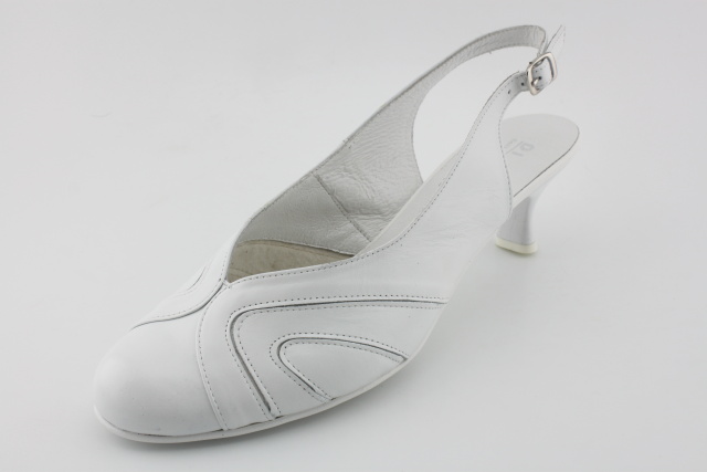 Nadměrná dámská obuv MW629 bílá
