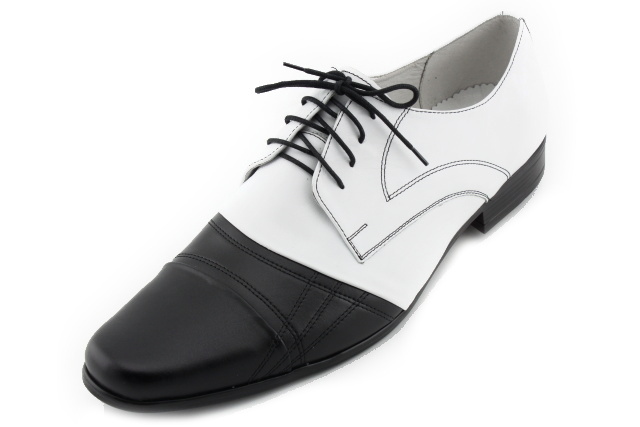 Společenská nadměrná obuv MW731 black/white