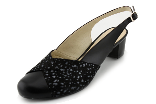 Nadměrná dámská obuv MW923 černá