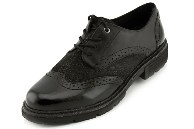   Nadměrná obuv dámská JANA JA712 black