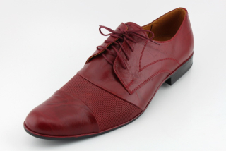  Nadměrná společenská obuv MW068 red