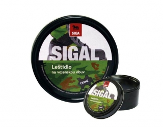 Leštidlo na boty SIGAL - černé 250 g