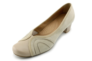 Nadměrná dámská obuv TR458béž