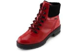  Zimní nadměrná dámská obuv JANA JA220 red
